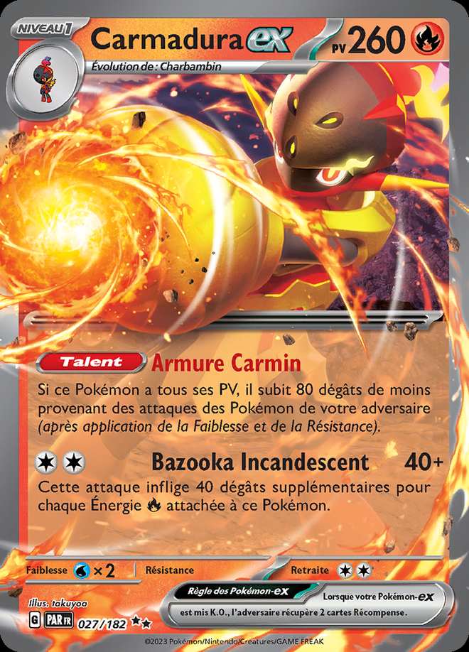 Carmadura-ex 027/182 — Faille Paradoxe