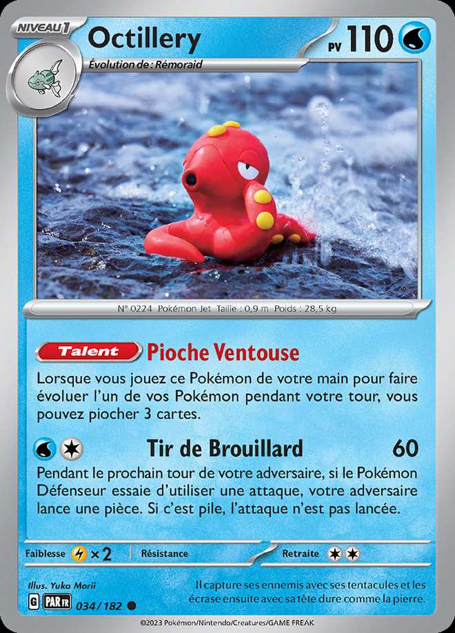Octillery 034/182 — Faille Paradoxe
