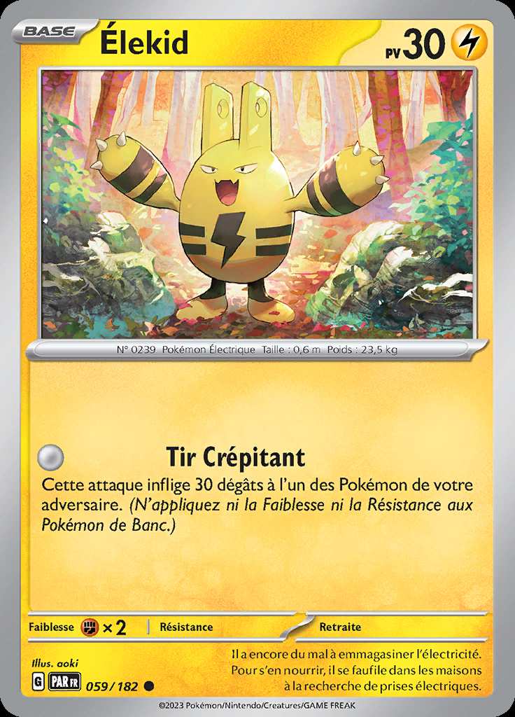 Élekid 059/182 — Faille Paradoxe