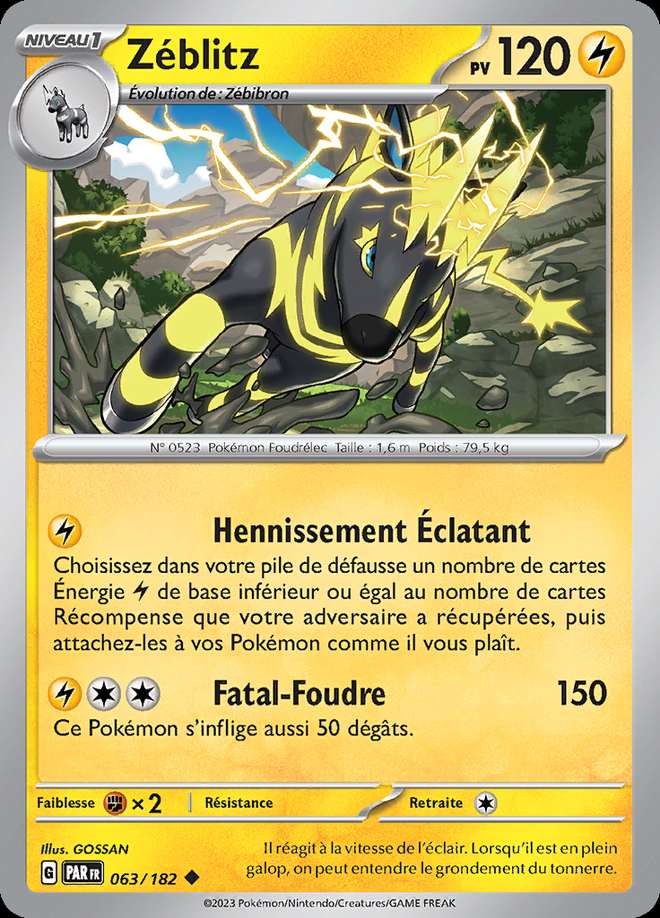 Zéblitz 063/182 — Faille Paradoxe