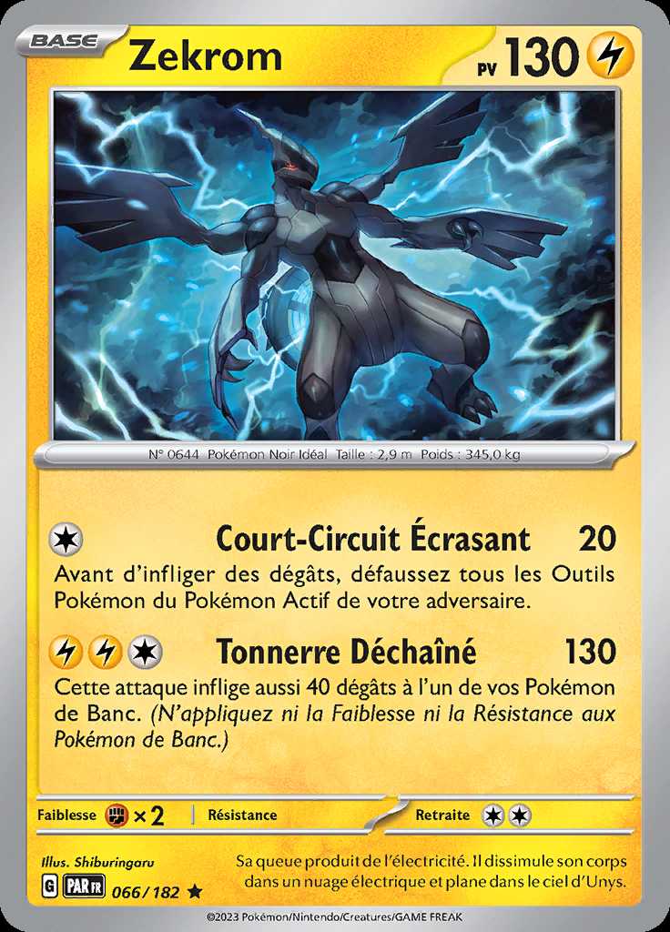 Zekrom 066/182 — Faille Paradoxe