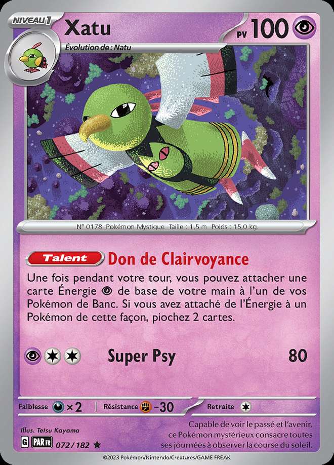 Xatu 072/182 — Faille Paradoxe