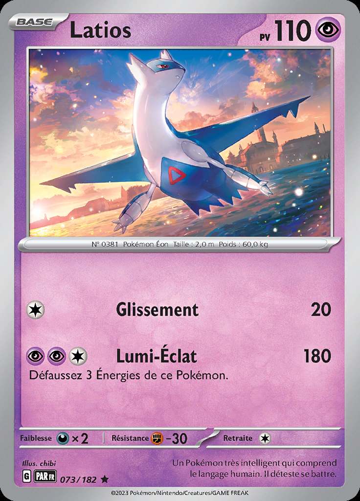 Latios 073/182 — Faille Paradoxe