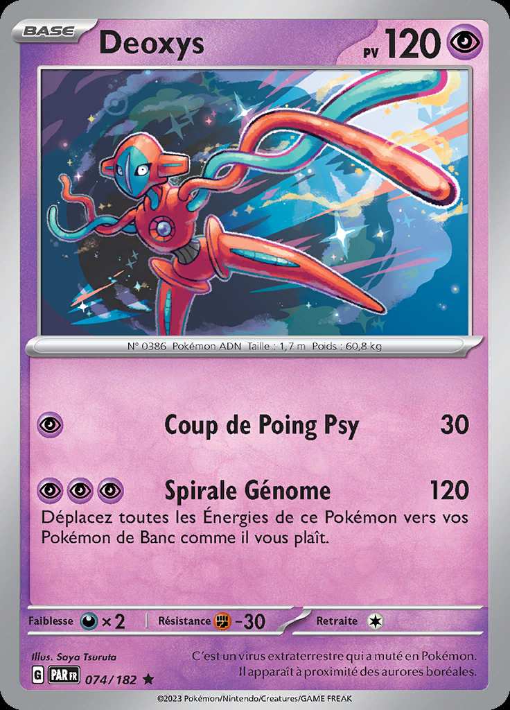 Deoxys 074/182 — Faille Paradoxe