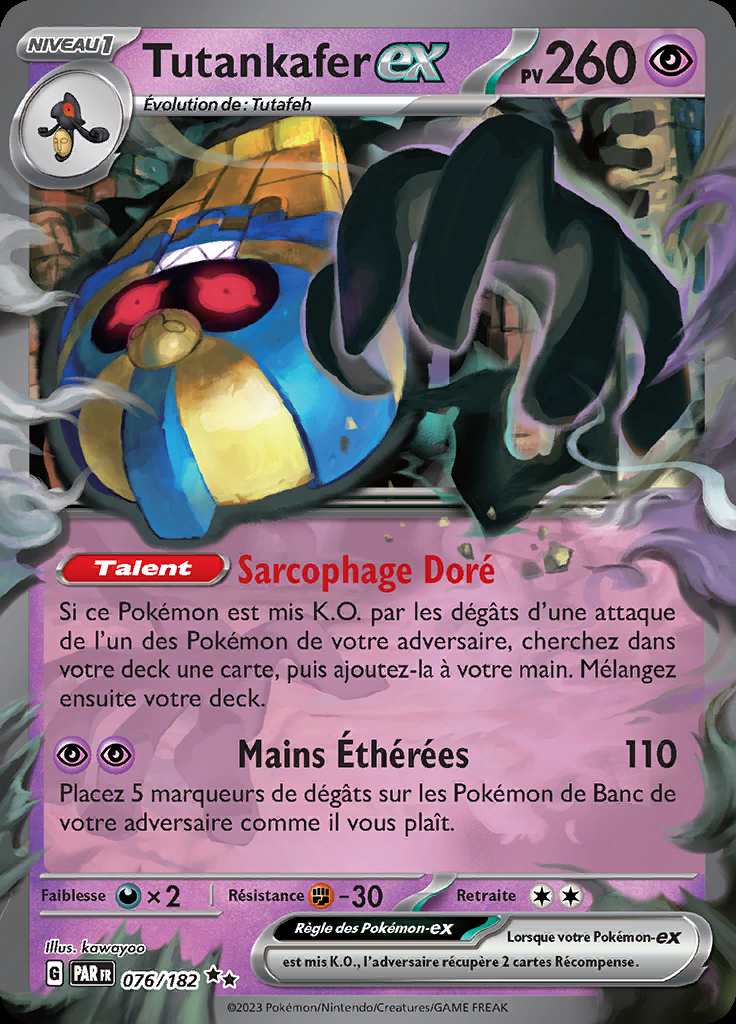 Tutankafer-ex 076/182 — Faille Paradoxe