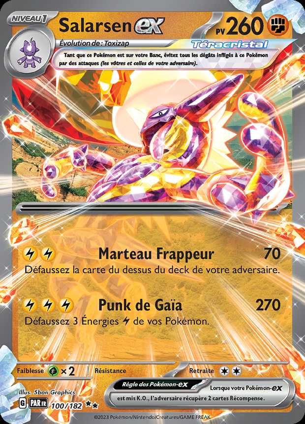 Salarsen-ex 100/182 — Faille Paradoxe