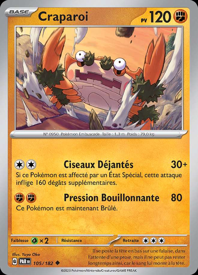 Craparoi 105/182 — Faille Paradoxe