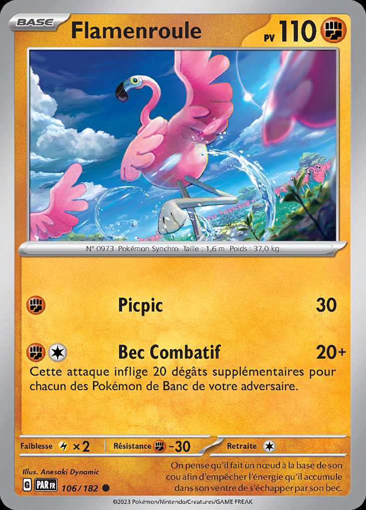 Flamenroule 106/182 — Faille Paradoxe