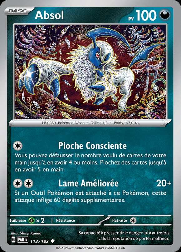 Absol 113/182 — Faille Paradoxe