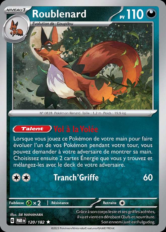 Roublenard 120/182 — Faille Paradoxe