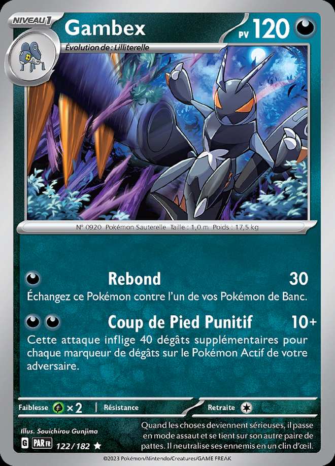 Gambex 122/182 — Faille Paradoxe