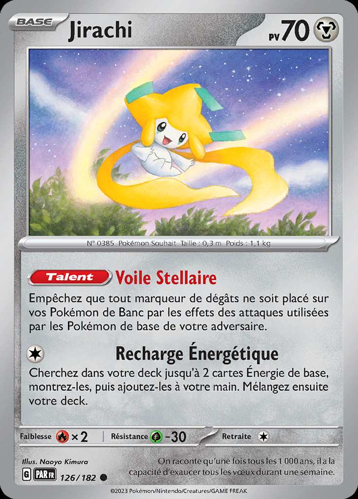 Jirachi 126/182 — Faille Paradoxe