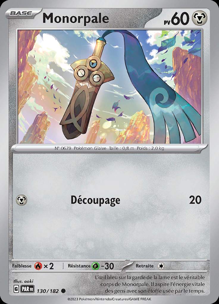 Monorpale 130/182 — Faille Paradoxe