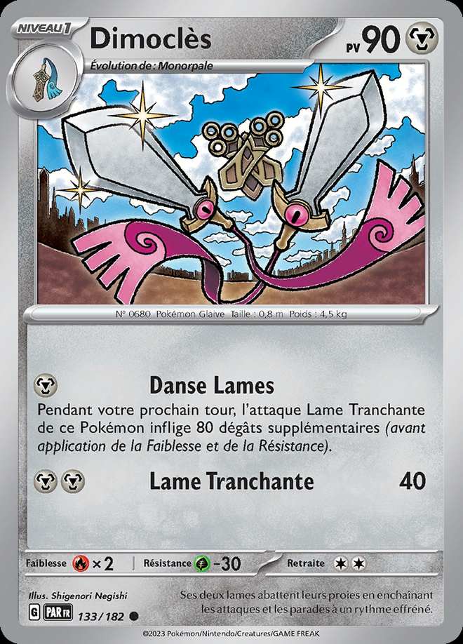 Dimoclès 133/182 — Faille Paradoxe