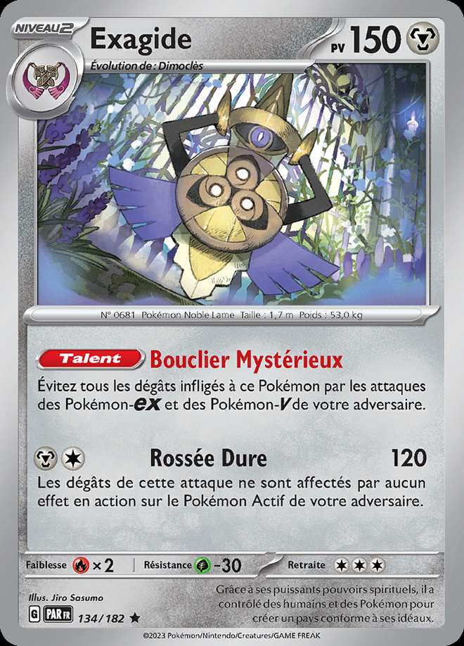 Exagide 134/182 — Faille Paradoxe