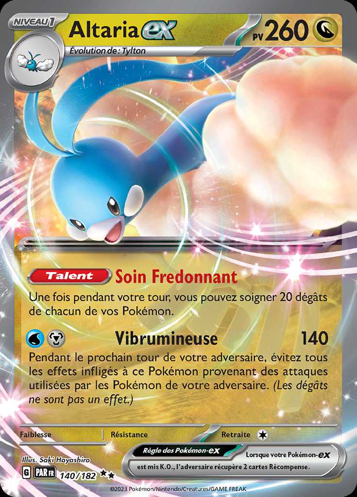 Altaria-ex 140/182 — Faille Paradoxe