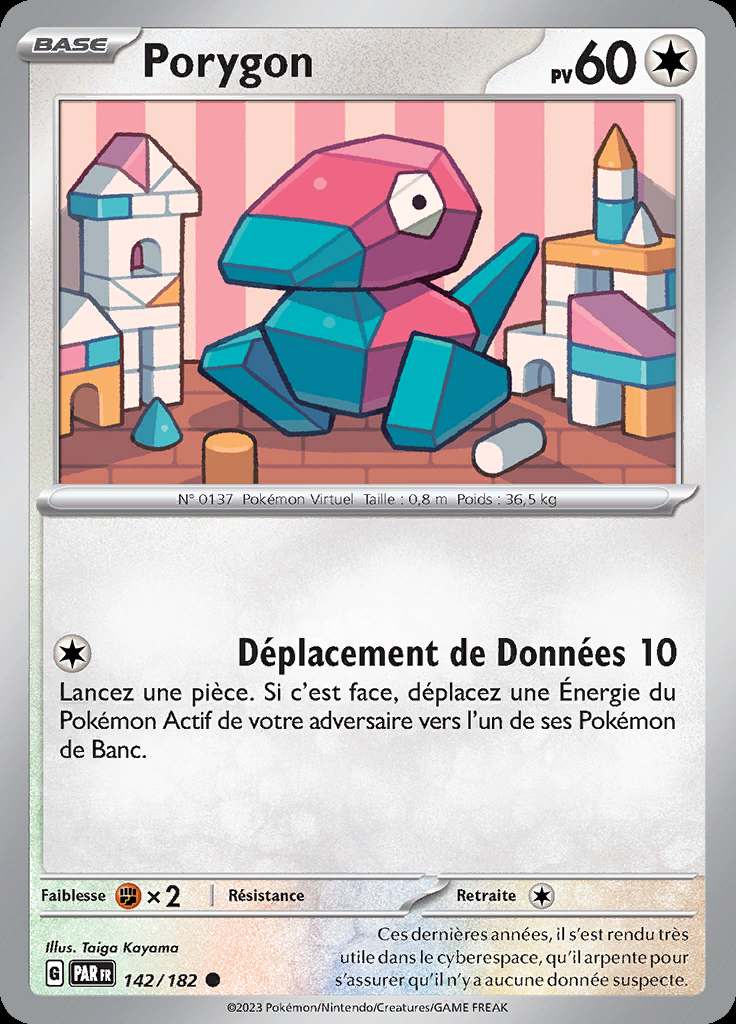 Porygon 142/182 — Faille Paradoxe