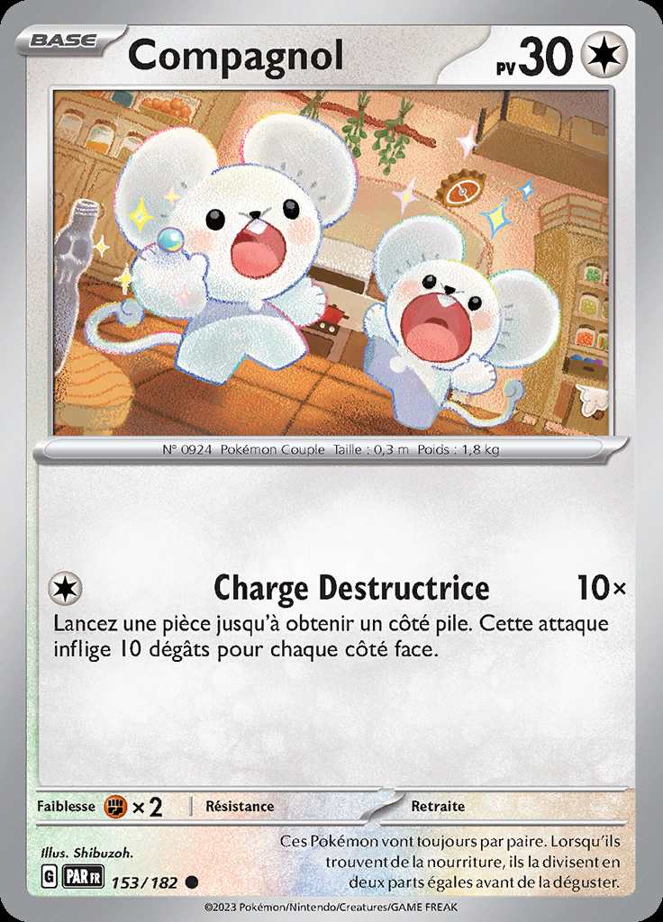 Compagnol 153/182 — Faille Paradoxe