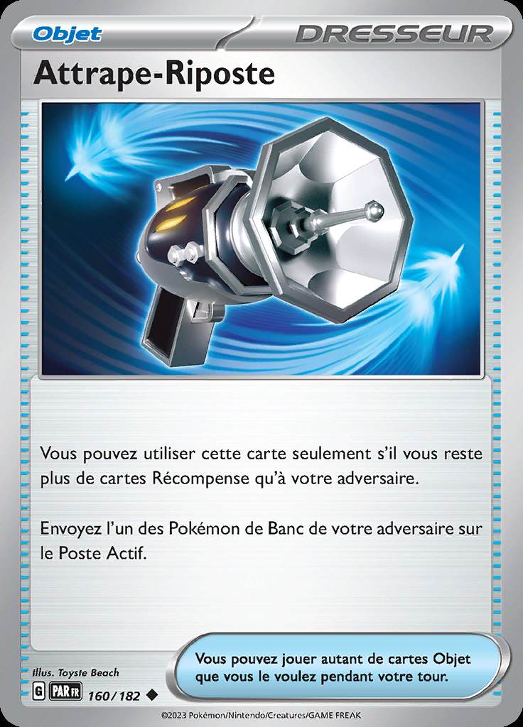 Attrape-Riposte 160/182 — Faille Paradoxe