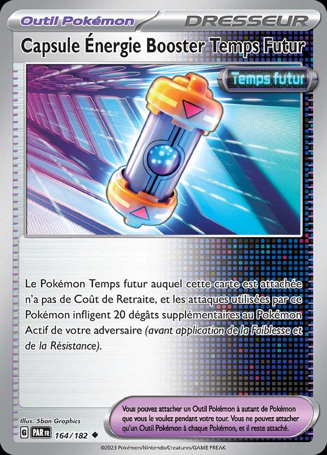Capsule Énergie Booster Temps Futur 164/182 — Faille Paradoxe