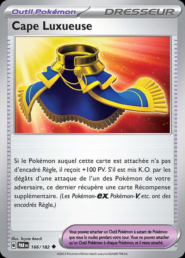 Cape Luxueuse 166/182 — Faille Paradoxe