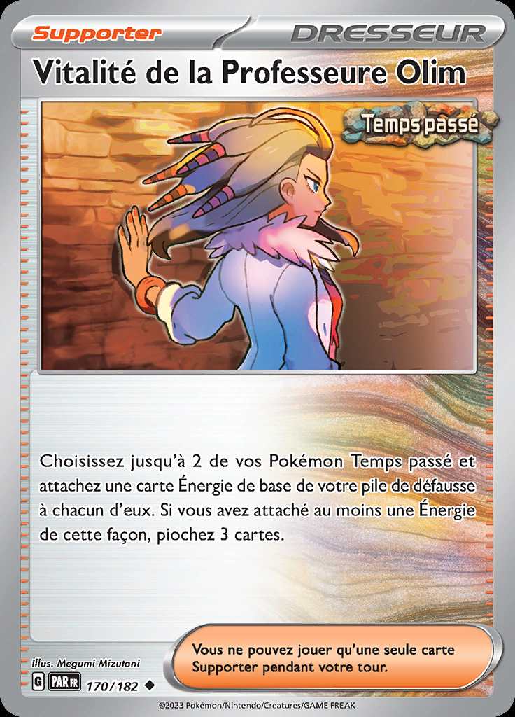 Vitalité de la Professeure Olim 170/182 — Faille Paradoxe