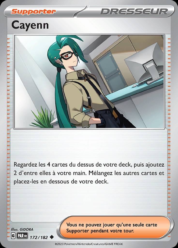 Cayenn 172/182 — Faille Paradoxe