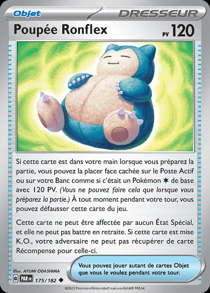 Poupée Ronflex 175/182 — Faille Paradoxe