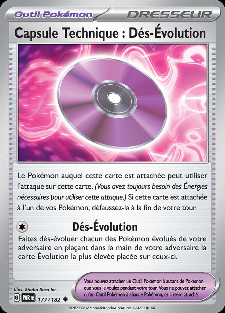Capsule Technique : Dés-Évolution 177/182 — Faille Paradoxe
