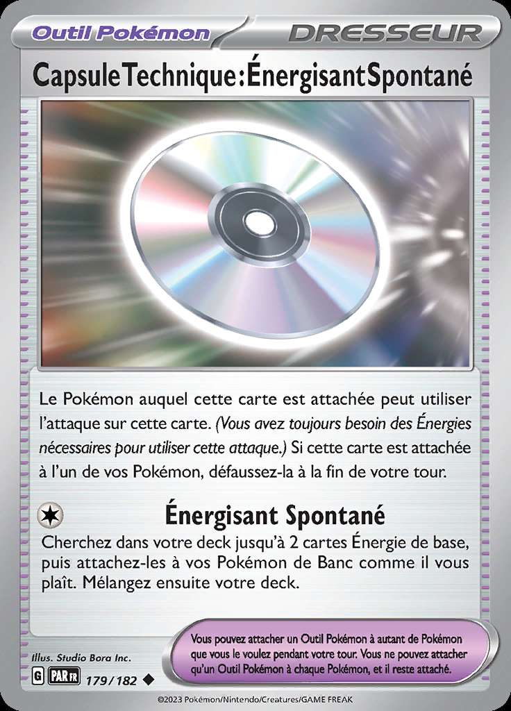 Capsule Technique : Énergisant Spontané 179/182 — Faille Paradoxe