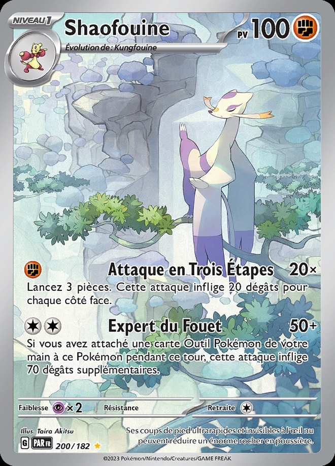 Shaofouine 200/182 — Faille Paradoxe