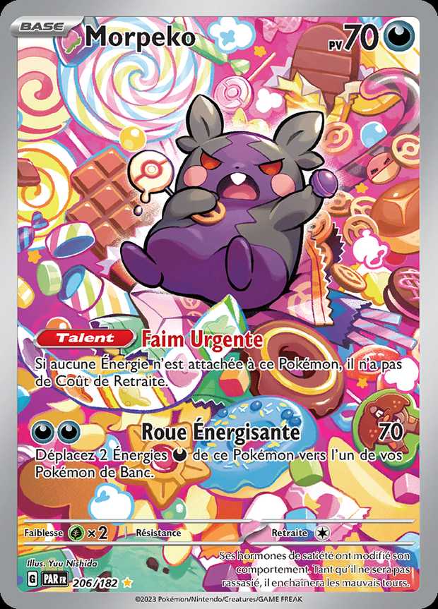 Morpeko 206/182 — Faille Paradoxe
