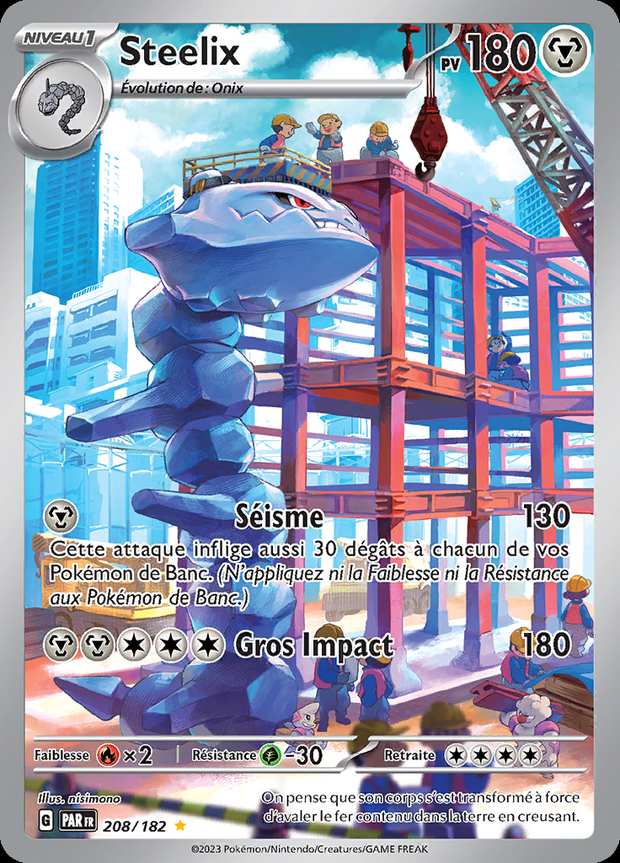 Steelix 208/182 — Faille Paradoxe