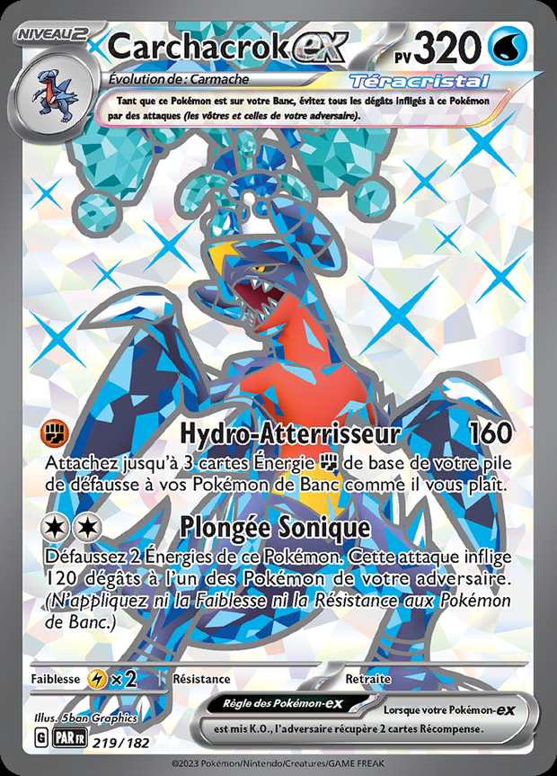 Carchacrok-ex 219/182 — Faille Paradoxe