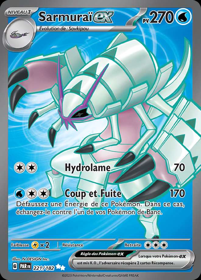 Sarmuraï-ex 221/182 — Faille Paradoxe