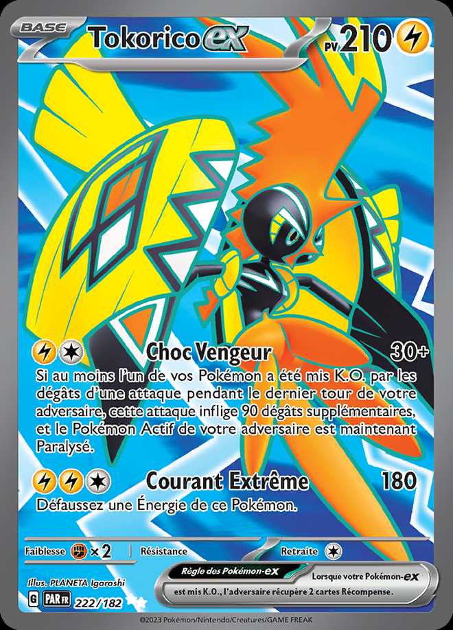 Tokorico-ex 222/182 — Faille Paradoxe
