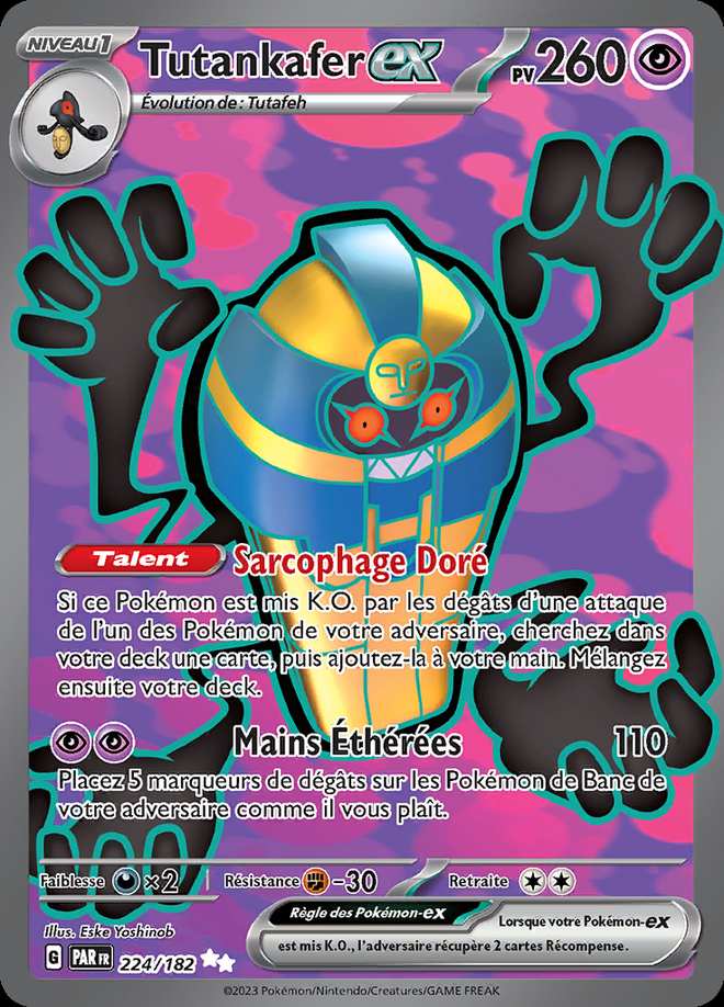 Tutankafer-ex 224/182 — Faille Paradoxe