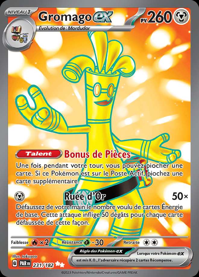 Gromago-ex 231/182 — Faille Paradoxe