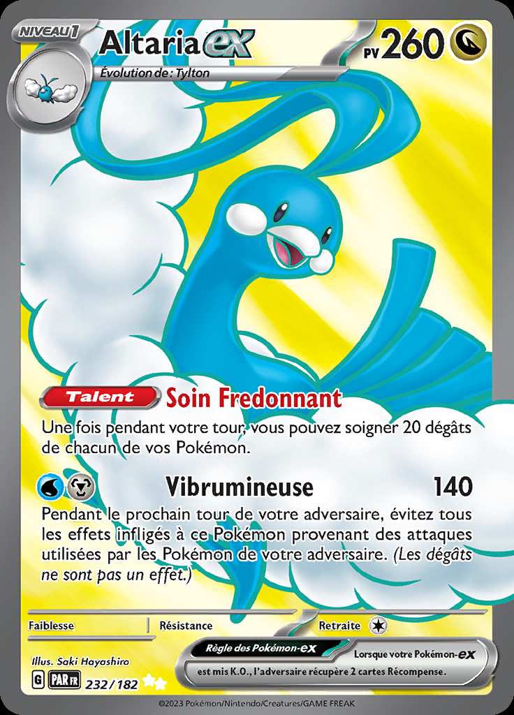 Altaria-ex 232/182 — Faille Paradoxe