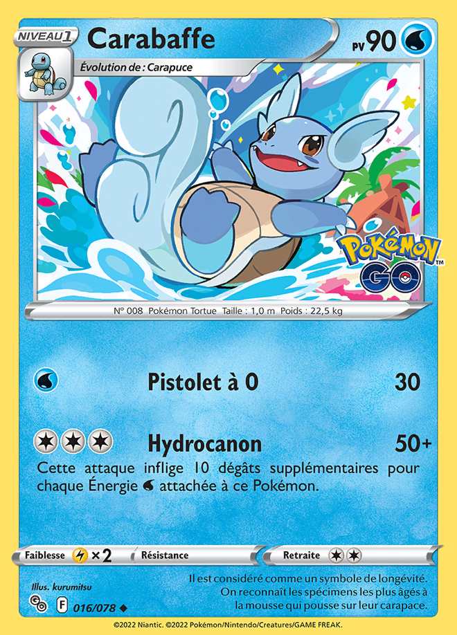 Carabaffe 016/078 — Pokémon GO