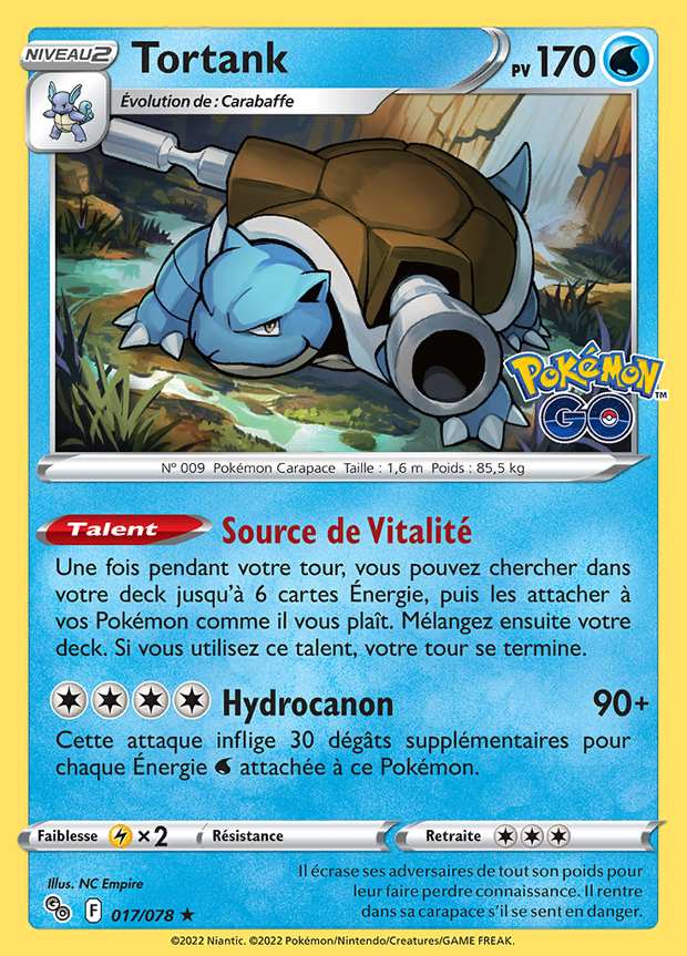 Tortank 017/078 — Pokémon GO