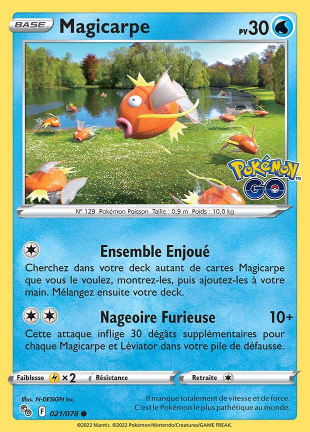 Magicarpe 021/078 — Pokémon GO