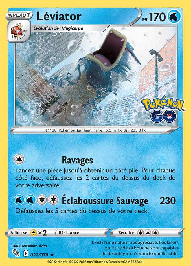 Léviator 022/078 — Pokémon GO