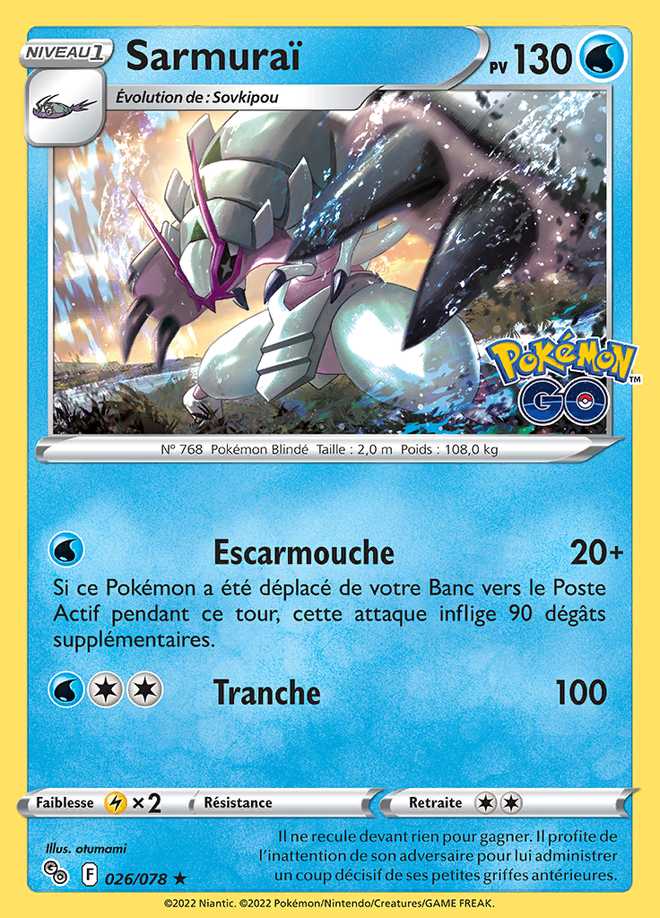 Sarmuraï 026/078 — Pokémon GO