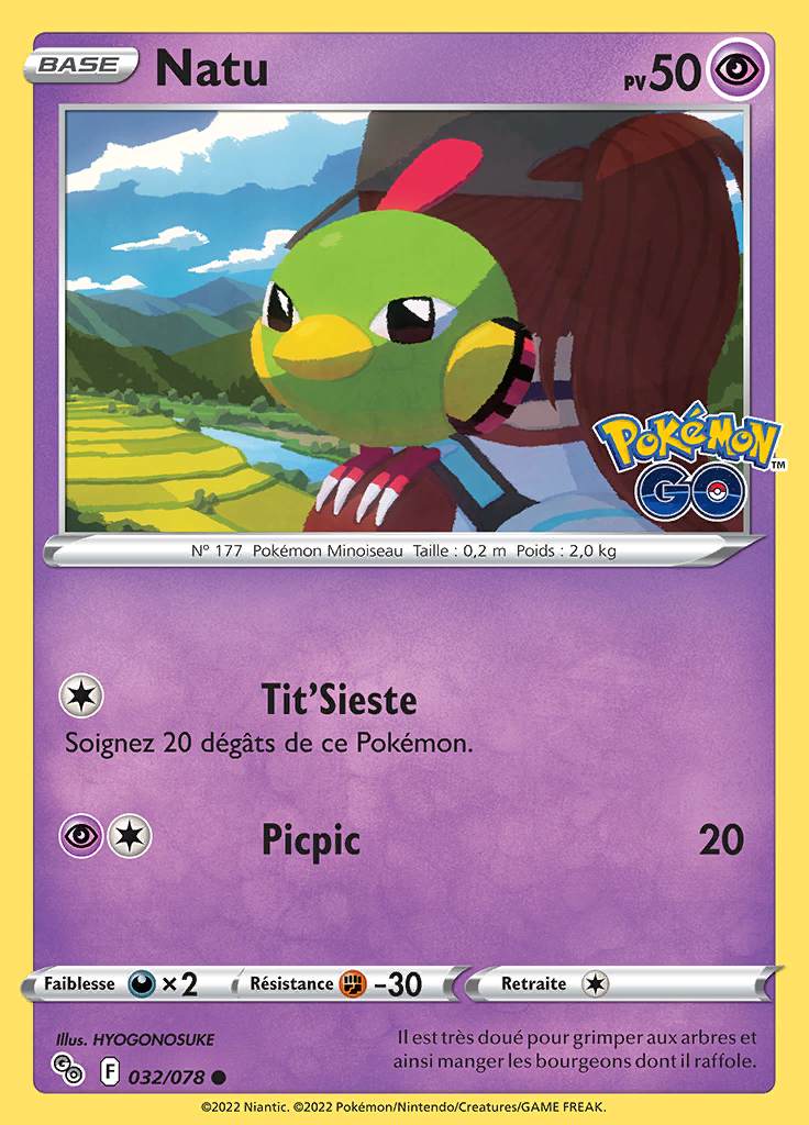 Natu 032/078 — Pokémon GO