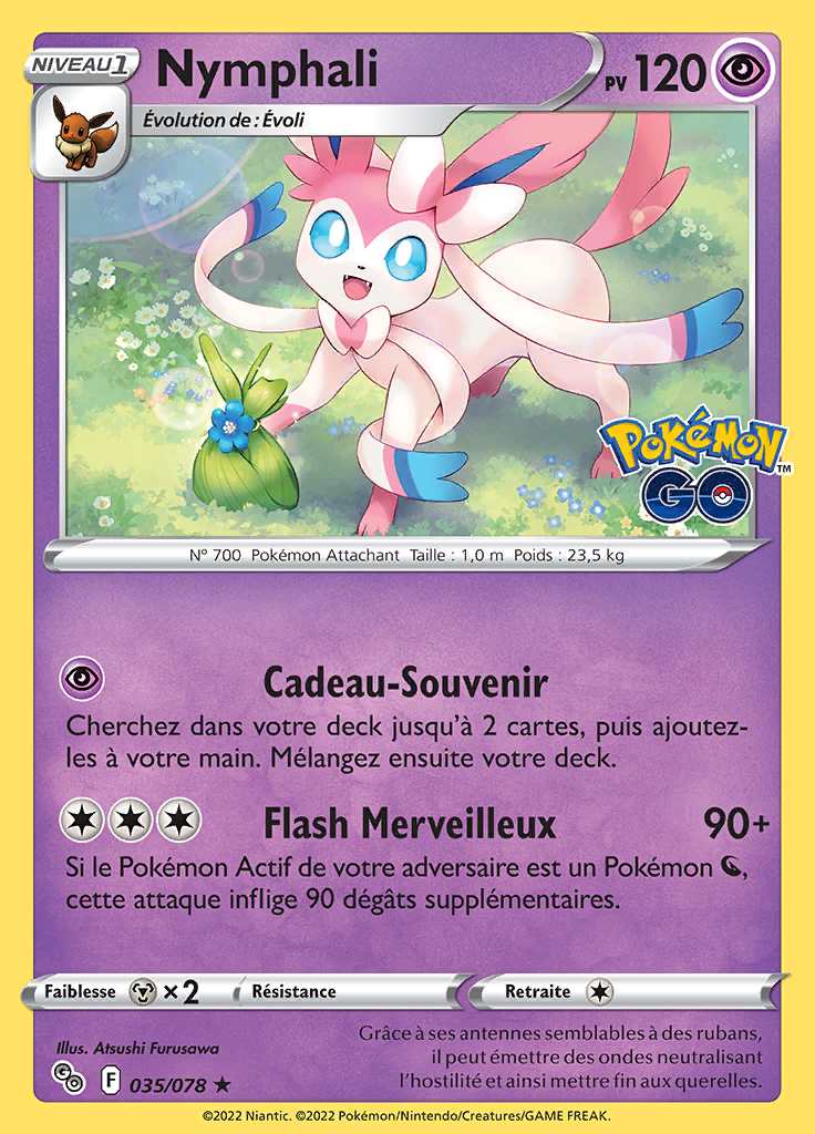 Nymphali 035/078 — Pokémon GO