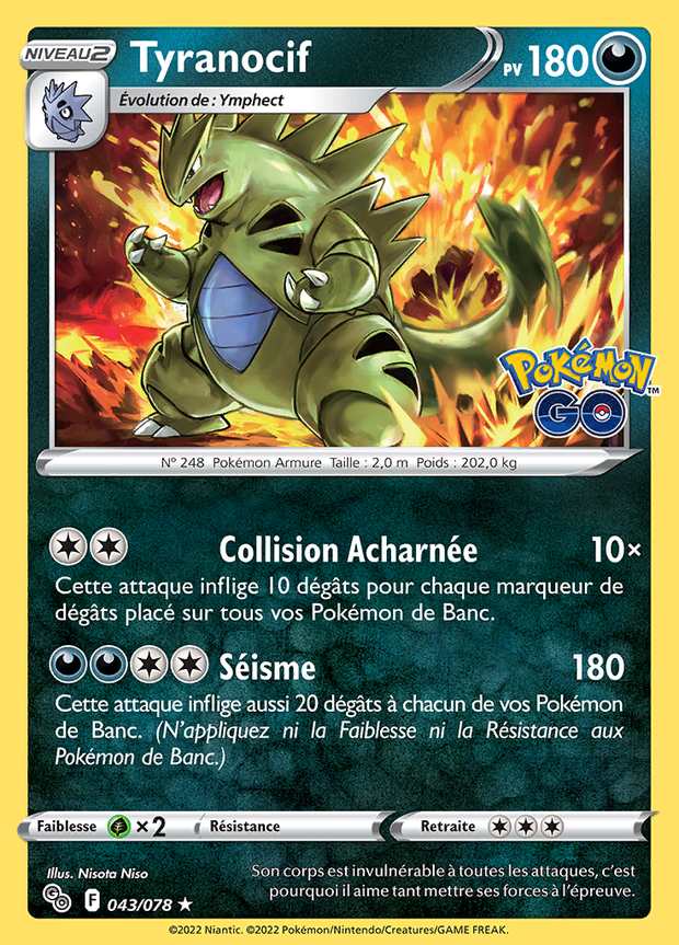 Tyranocif 043/078 — Pokémon GO