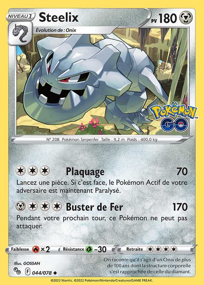 Steelix 044/078 — Pokémon GO