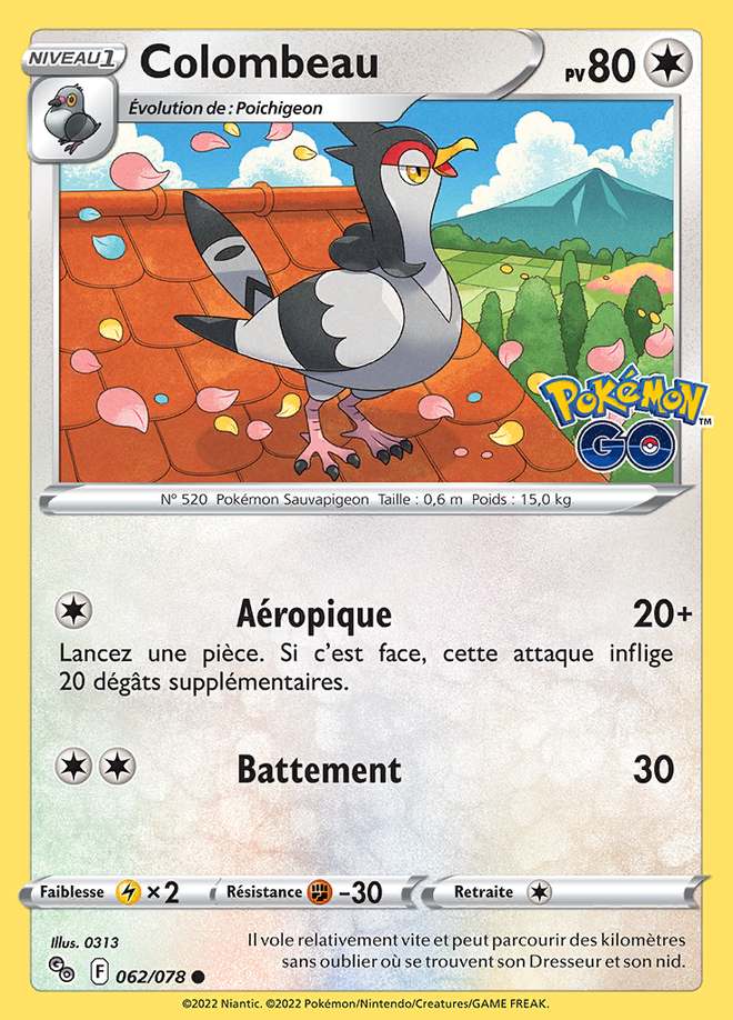 Colombeau 062/078 — Pokémon GO