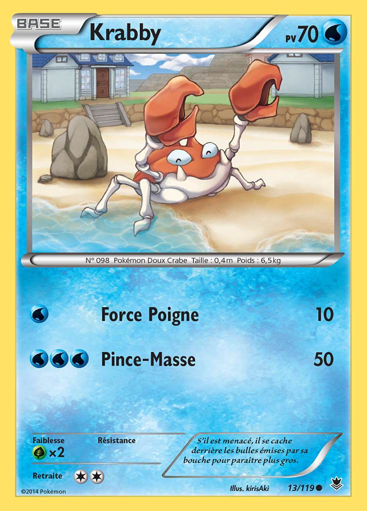 Krabby 013/119 — Vigueur Spectrale